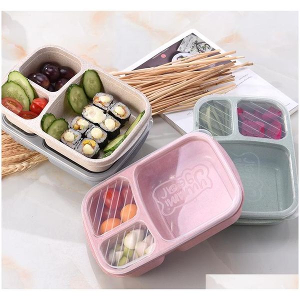 

natural rice husk wheat straw lunch box food grade pp lunch box school bowls fast food sepe jllgvc eatout