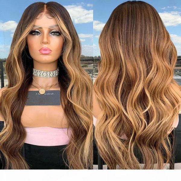 

malaysia ombre honey brown 360 frontal human hair wigs with natural hairline 180density wavy glueless full lace wigs with baby hair remy, Black