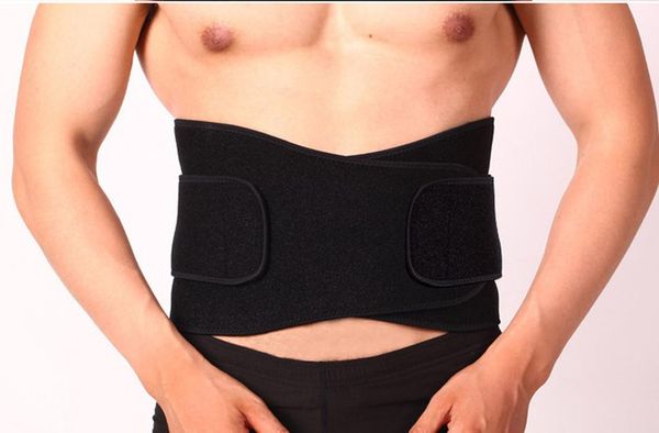 

sports safety ajustable waist support brace high elastic waterproof belt fitness gym lumbar back waist supporter protector bbyflh homebag
