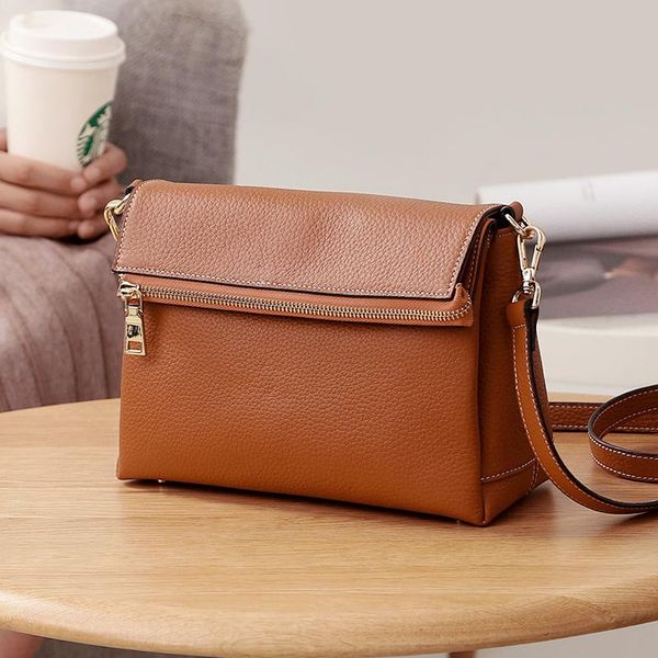 

woonam women new fashion fold zip closure medium satchel bag genuine calf leather shoulder bag wb671