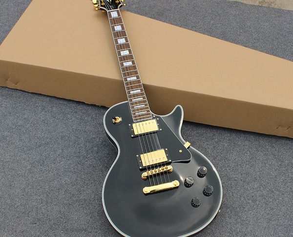 

limited electric guitar body mahogany ,support customize black