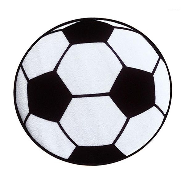 

round football carpet living room parlor mats children kids boys bedroom carpet chair rugs bath mats boy 60cm1