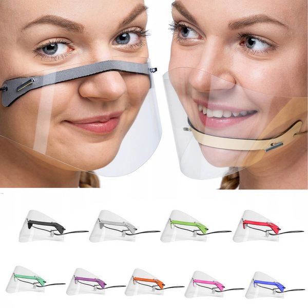 

мини-щит прозрачный пвх визуальный маска halloween cosplay maskforfacemask masque mascarillas mascherine mondmasker