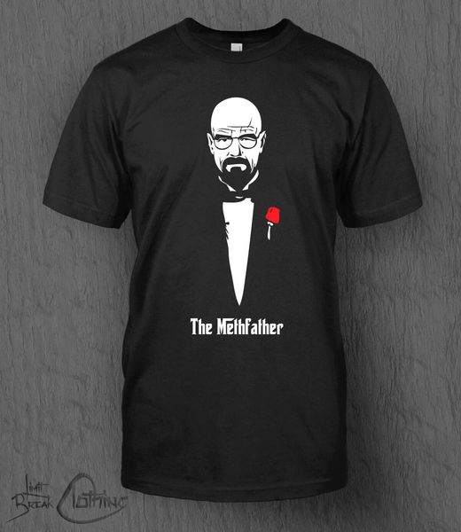 

breaking bad the methfather tee men's walter white the godfather fashion o neck brand sport hooded sweatshirt hoodie men t shirt