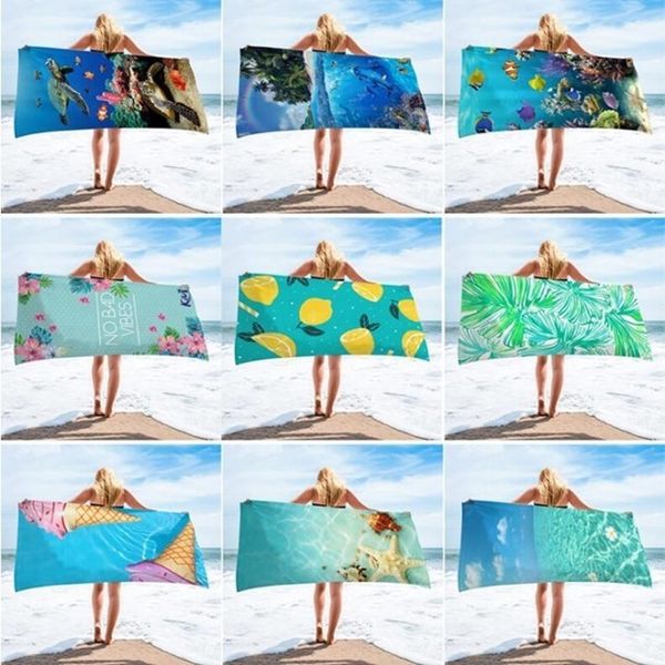 

ocean printed микрофибры пляж пледы кисточка плавание полотенце толстого пикник коврики йог маты письмо baseball 9 designs dha1022