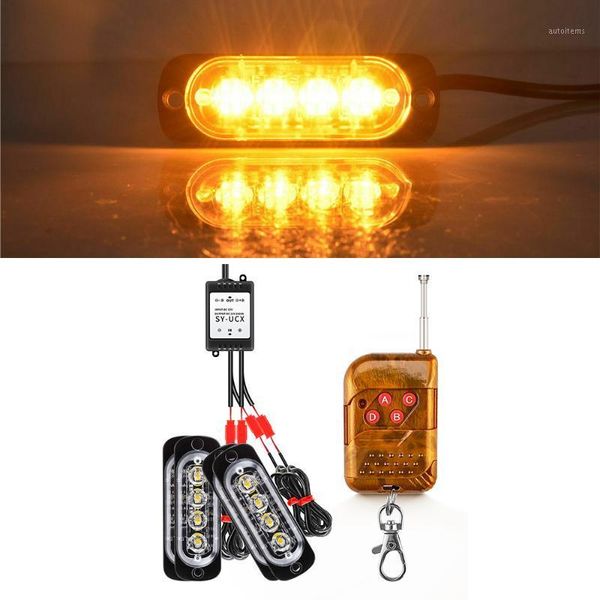 

lamp flash light dc12-24v 12led car white/blue/red/yellow truck emergency1