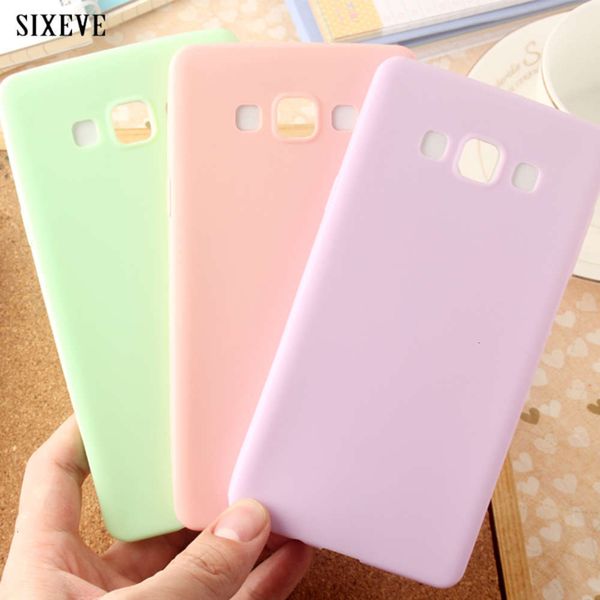 

bgrfsoft silicon sheath of mobile phone, samsung galaxy s7 s6 edge s8 s9 plus s5 a3 a5 2015 note 3 4 5 8 solid color back coverswza
