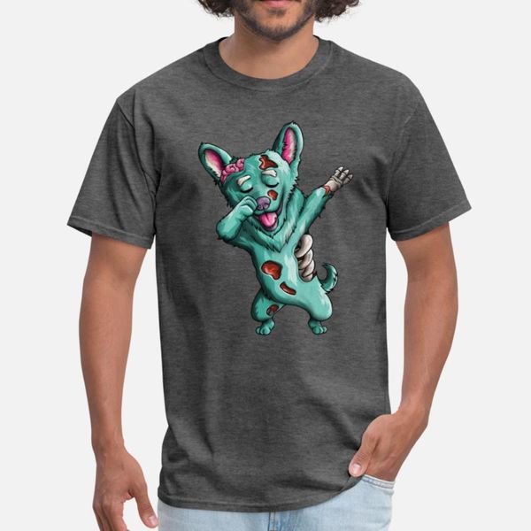 

dabbing zombie corgi cute halloween corgi funny t shirt cute popular slim fit tracksuit hoodie sweatshirt