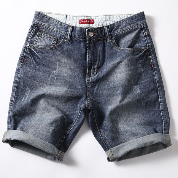 

large 2020 new summer denim male shorts blue jeans bigger size 28-36 38 40 1iki