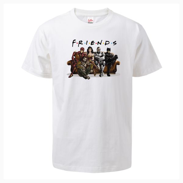

sport justice league cyborg wonder woman print t shirt frineds tv show funny short sleeve tee casual hip hop tees