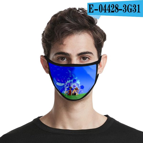 

one piece маска 3dmask пыле моды печать льда шелка моющийся настроенный one piece bbyscx hotstore2010, Black
