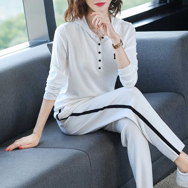 

socialite western style age-reducing sports leisure fashion two-piece suit suit spring 2020 new women's clothing spring qrb0h, Gray