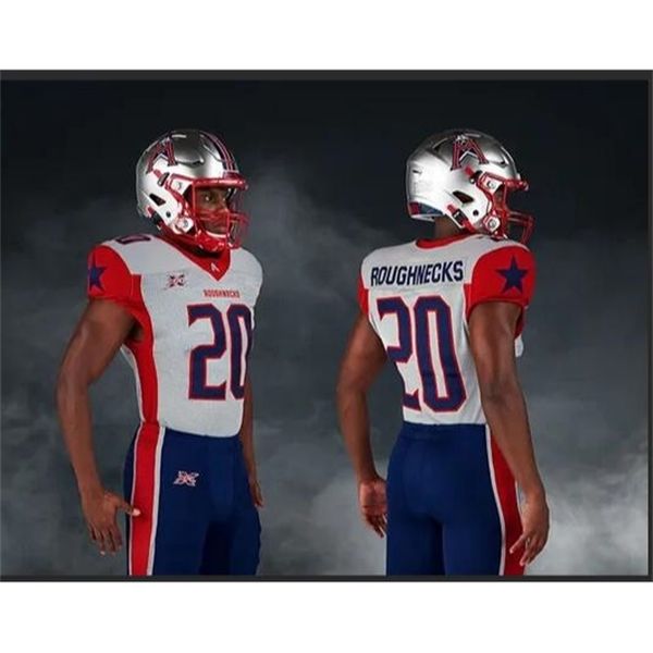 

custom 604s,youth,women,toddler, xfl 2020 houston roughnecks personalized any name and number any size stitched college jersey, Black