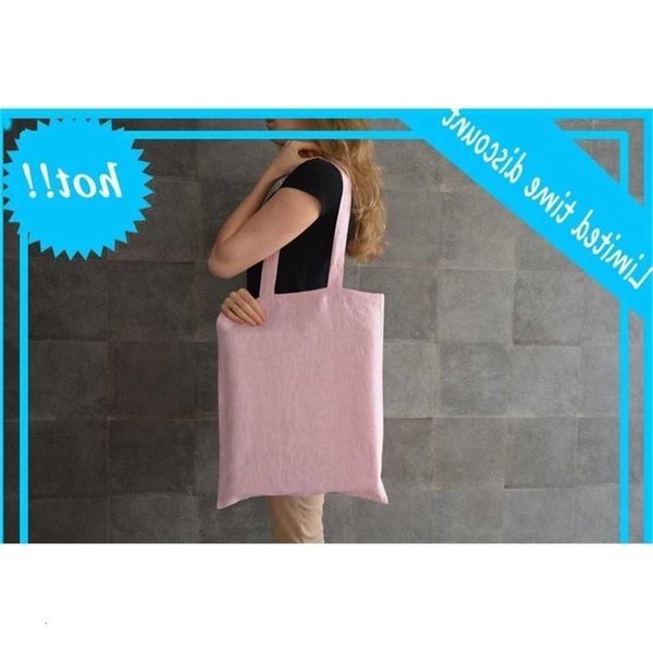

pink canvas adjust dead reusable cats women storage shopping bag beach towels