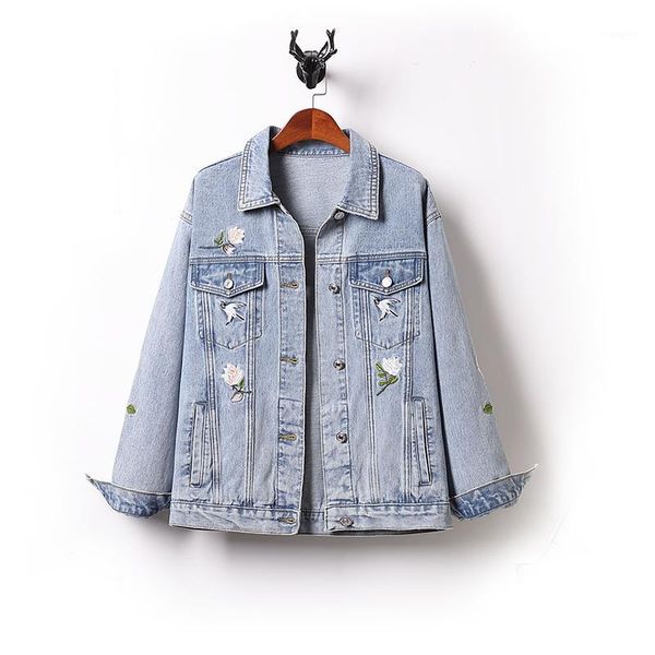 

2020 spring summer autumn new women fashion casual denim jacket woman female plus big size women coats and jackets pq90251, Black;brown