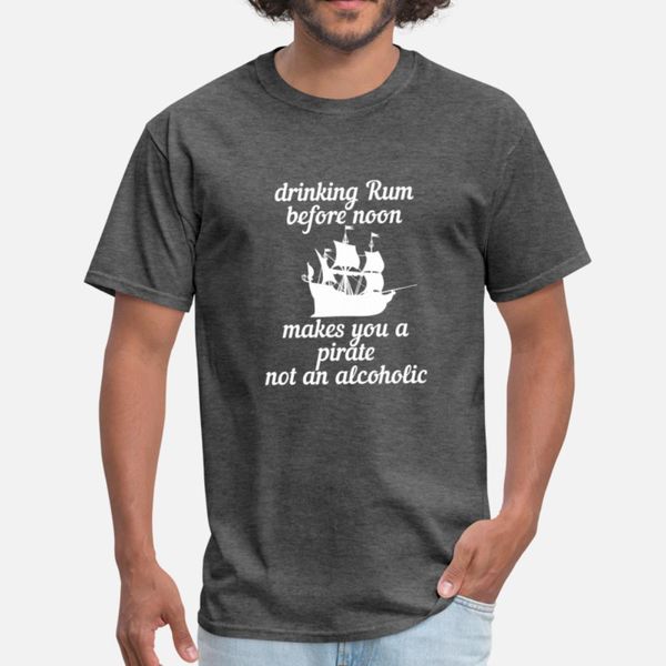 

drinking rum before noon makes you a pirate t shirt leisure digital printing vintage tracksuit hoodie sweatshirt