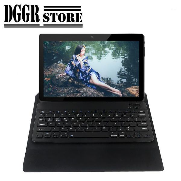 

new 10.1 inch tempered 2.5d screen tablet pc android 9.0 dual sim dual camera with 3g phone call wifi gps bluetooth tablet pc1