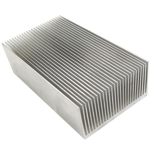 

lapcooling pads aluminum heat radiator heatsink fan 150mmx69mmx36mm silver tone1