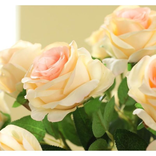 

artificial rose silk craft flowers real touch flowers for wedding christmas room decoration50cm about valentin jllifn lajiaoyard