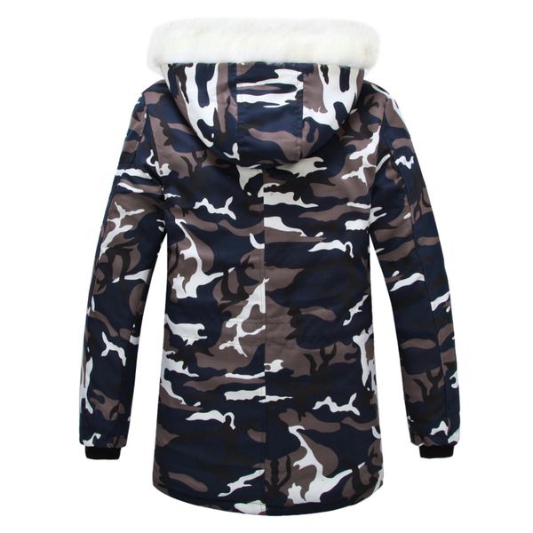

2021 Winter Hooded Hoodie Male High-quality M-5xl Thicken Cotton Quilted Man's Jacket 43UN, Black