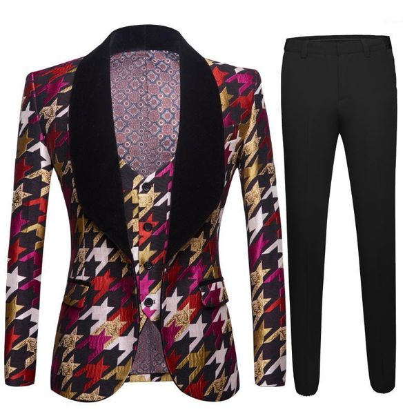 

mens swallow gird suits latest coat pant designs white floral tuxedo burgundy lapel party dress groom suit men suit for wedding1, White;black