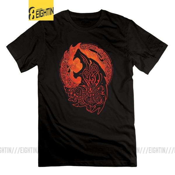 

сын тройники короткие рукава круглый воротник eightin viking valhalla odin фенрир локи для 6xl спорта толстовка с капюшоном hoodie мужчин фу