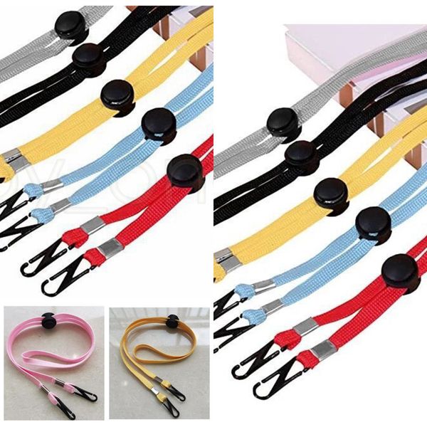 

windproof face mask adjustable convenient extension handy rope rest ear holder hang on neck string hat lanyard party fav