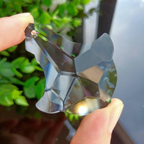 

50mm clear crystals bead curtain pendant chandelier crystals prisms suncatcher hanging ornament decor crystal lamp accessories h wmtlxo