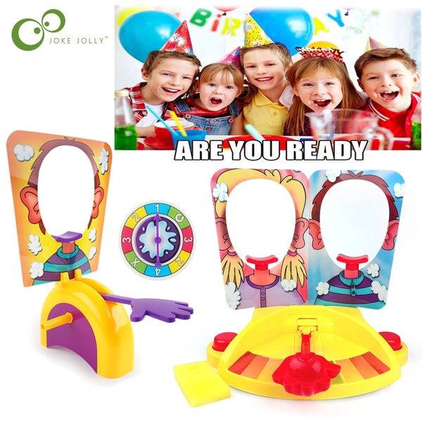 

cake cream pie in the face family party fun game funny gadgets prank gags jokes anti stress toys kids joke machine toy gift zxh y200428