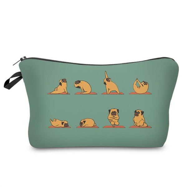 

fashion grid printed cosmetic brush organizer bag fashion women cosmetic makeup bags for women travel storage bag 304-9