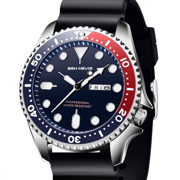 

fashion military brand luxury waterproof auto date army quartz watches men relogio masculino, Golden;silver