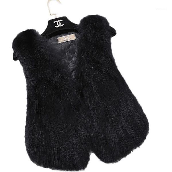 

ftlzz genuine raccoon fur vest women short design natural fur gilet 100% real coat casual plus size vests1, Black
