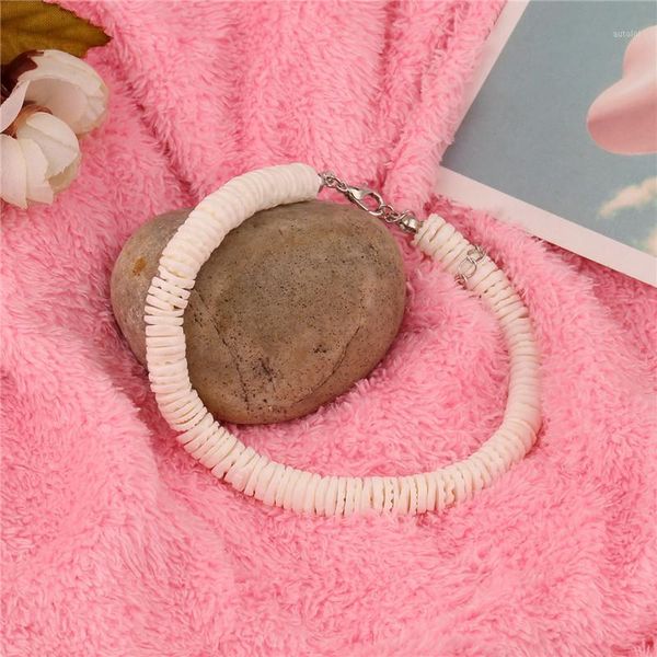 

2020 shell bracelet polymer clay beads bohemian bracelets for women jewelry gift wholesale1, Golden;silver