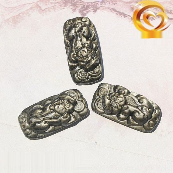 

zehow effect golden obsidian accessories"hand brand golden eye obsidian bracelet braceletketang good natural haifeng have nd6vs, Golden;silver