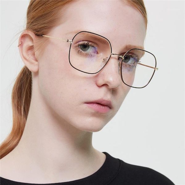 

2020 blue light filter glasses price fashion retro gift computer eye protection clear anti blue light blocking glasses1, White;black