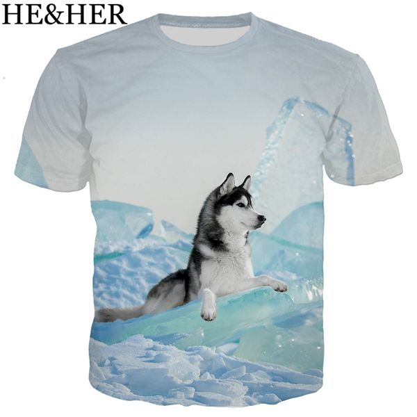 

lovely huskie style 3d print shirts plus size aesthetic aesthetic men clothing