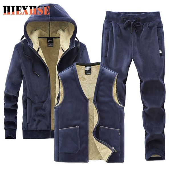 

men's three piece wool sier elderly women's lamb cashmere suit, su 2020 large leisure suit, Gray