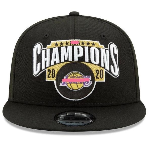 

2020 los angeles hats 23 james laker lal mia finals locker champions snapback hat cap a4, Blue;gray