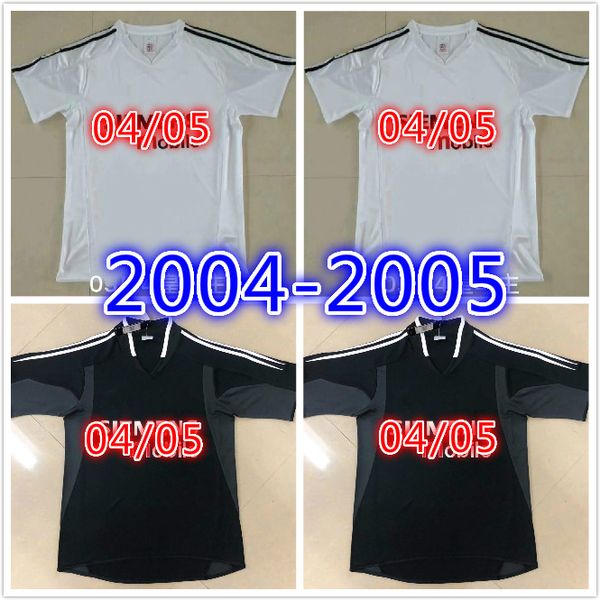 

2004-2005 real madrid soccer jersey retro vintage classic zidane beckham ronaldo carlos raul camisetas futbol camisa futebol maillot de foot, Black;yellow