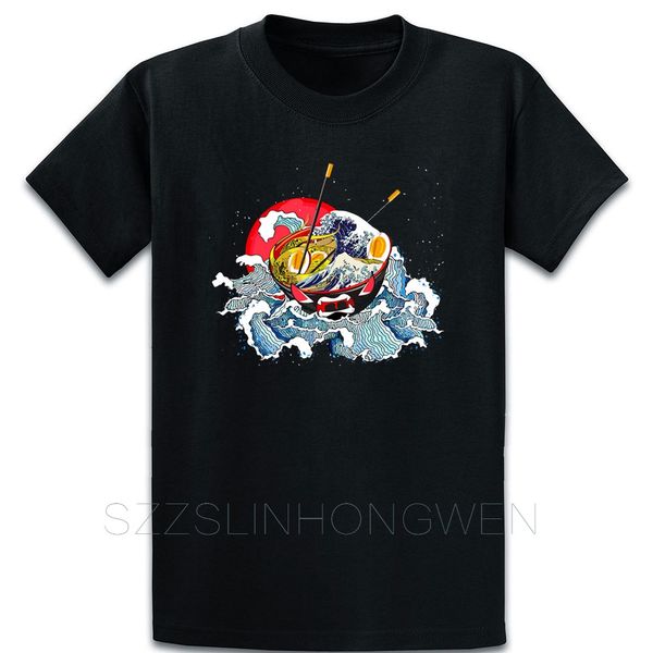 

the great ramen off kanagawa t shirt basic printed novelty summer style o-neck cotton kawaii gift shirt sport hooded sweatshirt hoodie