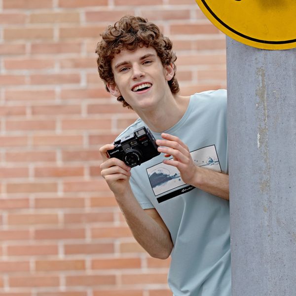 

short sleeve t shirt men 2020 summer new round neck cotton comfortable tshirt student white t-shirt man