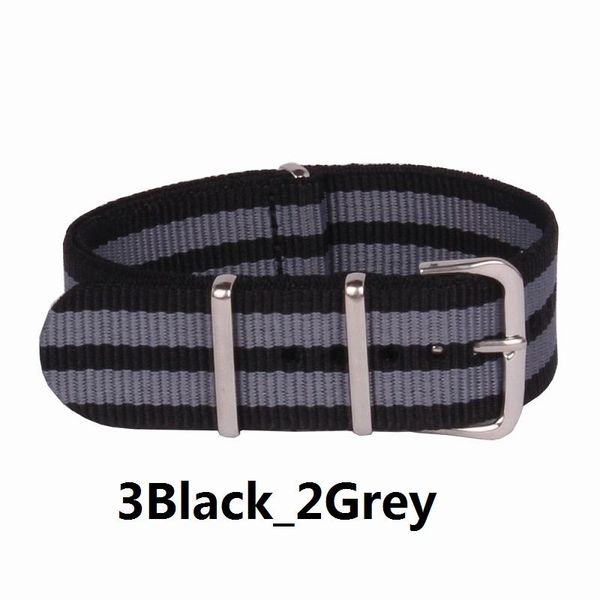 

mr neng бренд watch band 20 мм черный / серый полосатый ремешок нато для армии спортивные часы нейлоновая сторожевая батарея 20 мм 13 цвета