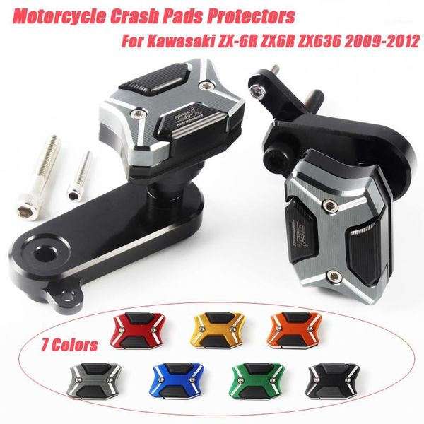 

motorcycle cave frame slider engine cover escape crash pads protectors a pair for zx6r zx-6r zx636 2009-20121