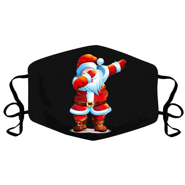 

1шт christmas face mask взрослые mouth caps washable для защиты от пыли дышащего face ткань маски для лица моющегося mascarillas yxlgah