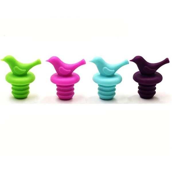 

wine ser, bird shape silicone wine bottle ser perfect for wine,champagne,beverage,beer safety bar accessories e88ke 8mmce