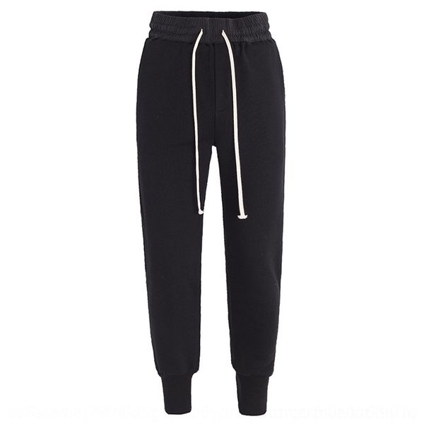 

neqeb trendy new autumn and winter brand men's casual ro loose sports feet casual pants pants pants sports pantsmen's ribbed sweat, Blue