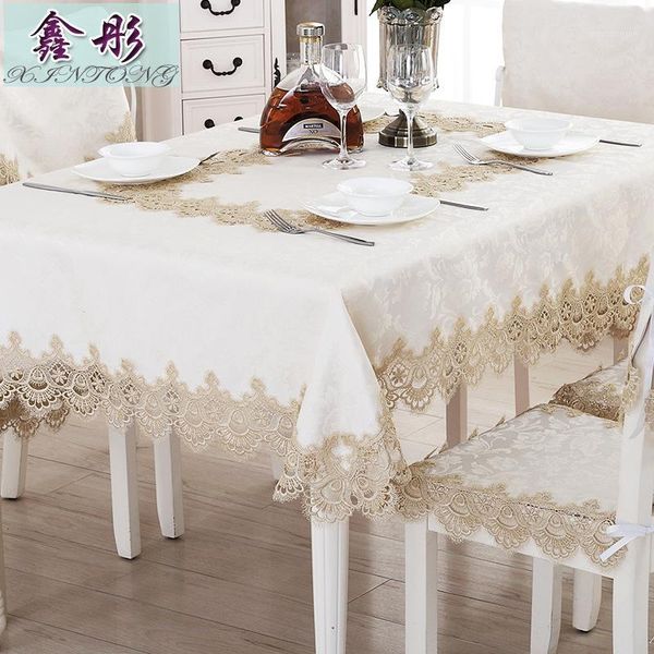 

water soluble lace table cloth table sand release living room dining room cloth household necessities soft decoration1