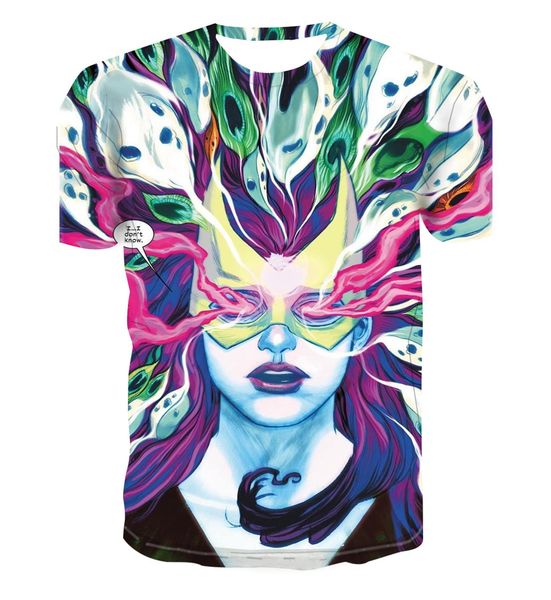 

selling trendy creative art figure cartoon versatile street cool 3d print shirts aesthetic kawaii kawaii men clothing