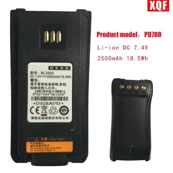 

brand new li-ion dc 7.4v 2500mah 18.5wh battery for hytera radios pd700 pd7801