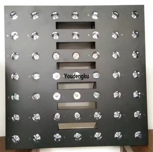 

4pcs led stage effect wedding decoration dmx control high brightness display 49x3w rgb 3in1 led beam bar matrix blinder light
